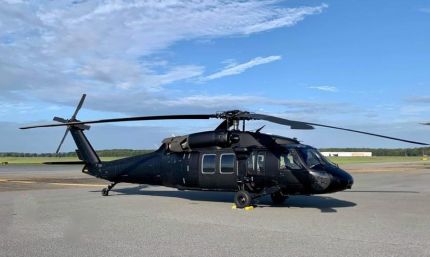 Black Hawk Helicopter joins EFT's Fleet