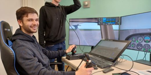 Two Master Students to enhance Simulator